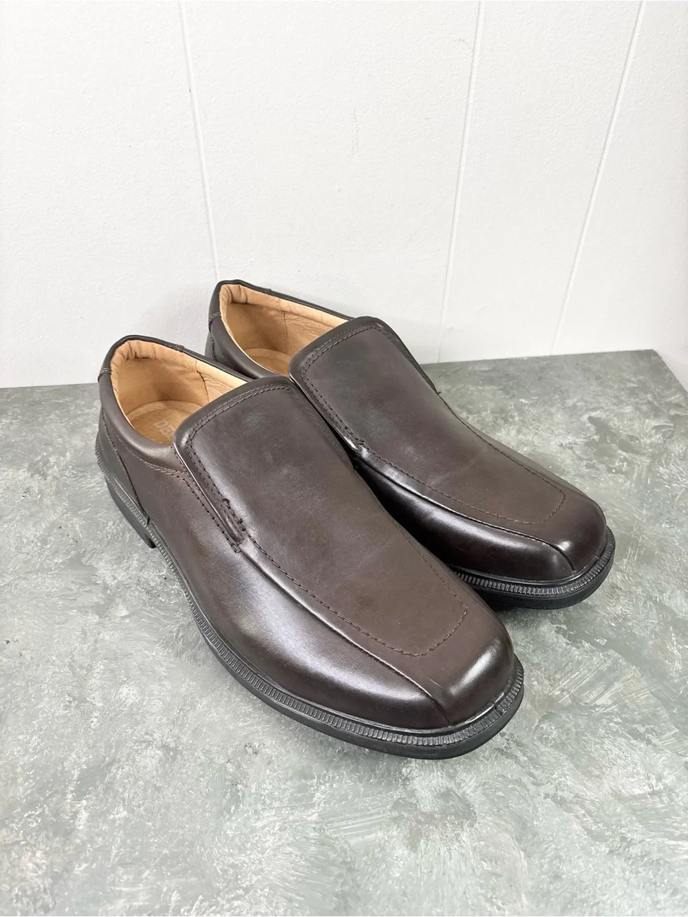 Deer Stags Men's Greenpoint Slip-On Loafers dark brown size 13W new comfort